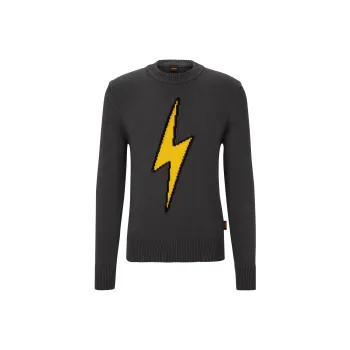 HUGO BOSS Sweaters Men Gray