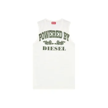 DIESEL Tank Tops Men White