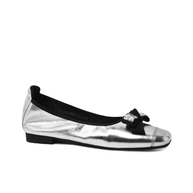 CAMEIDO Casual Single Shoes 1.5cm Women's Silver-1