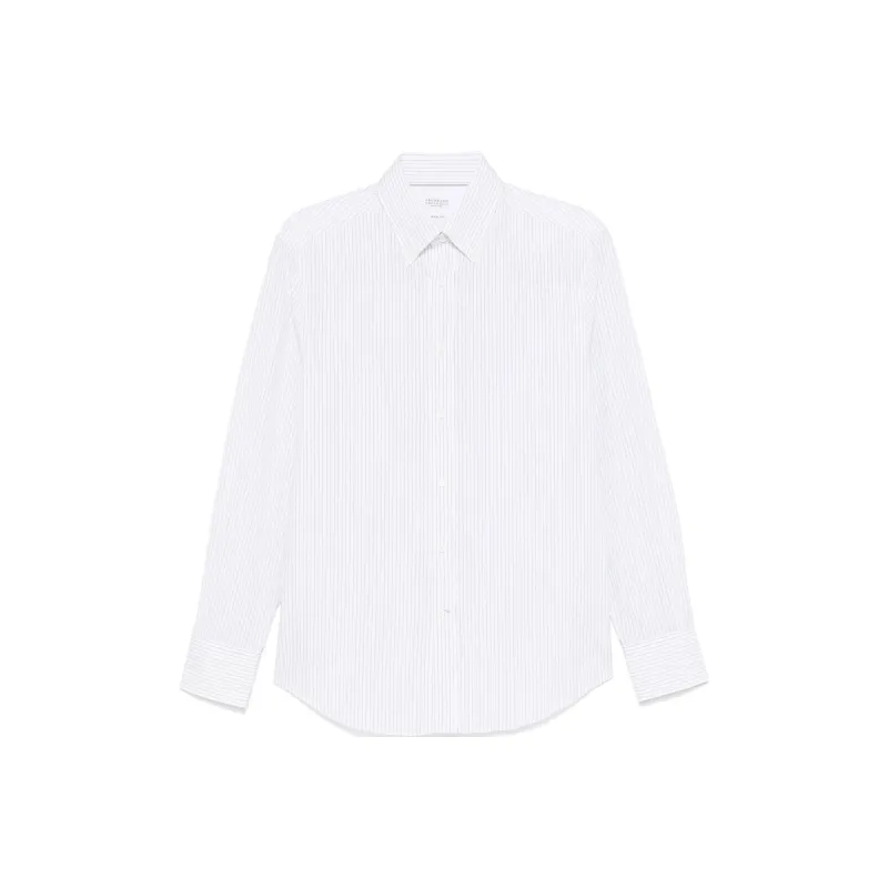 Brunello Cucinelli Striped Shirt-0