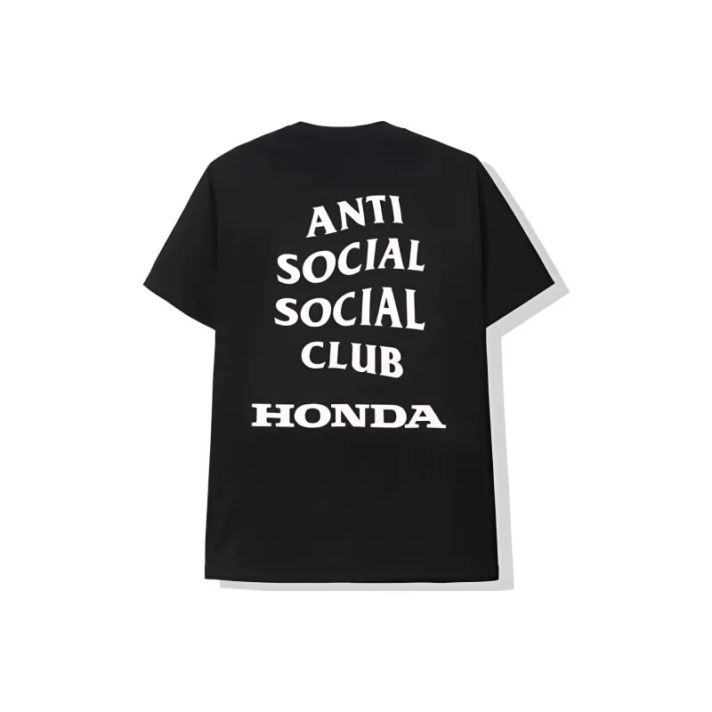 ANTI SOCIAL SOCIAL CLUB Straight T Shirt Unisex Black-1