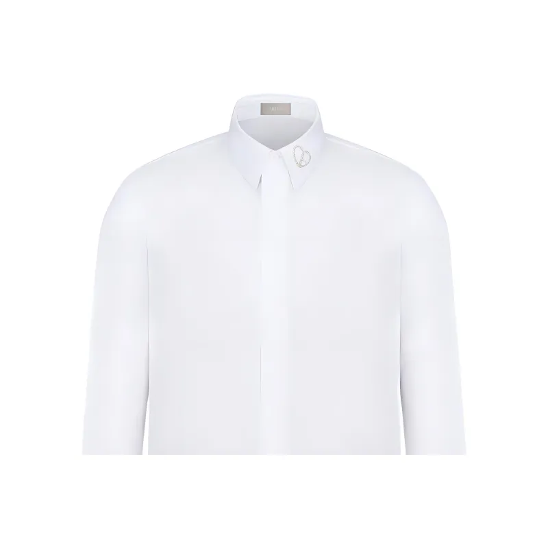 DIOR Quarterly New Products Shirts Men White-5