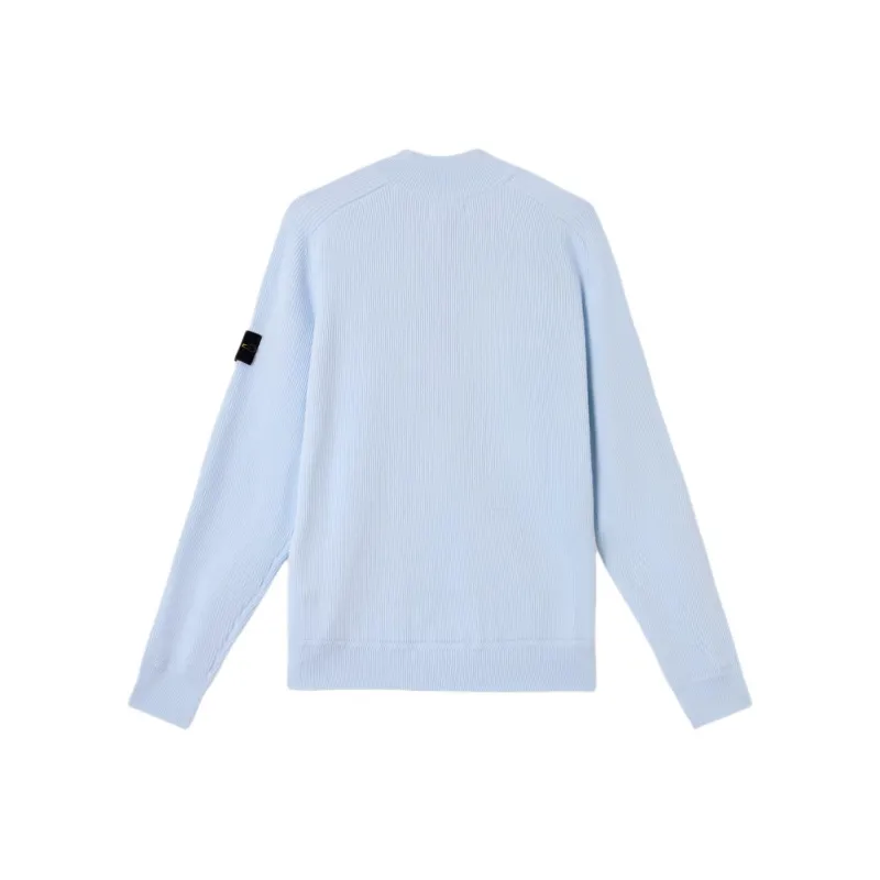 STONE ISLAND SS25 Polo Shirt Men's Sky Blue-1