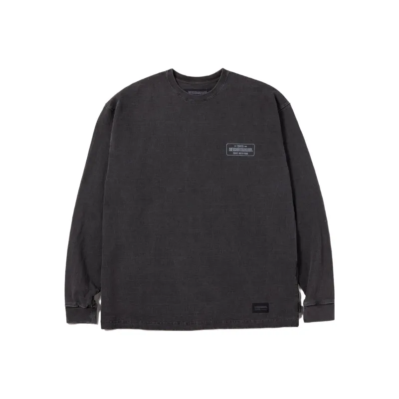 NEIGHBORHOOD Long SLeeve Pigment Dyed Crewneck-0