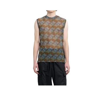 DRIES VAN NOTEN Tank Tops Men's Multicolor