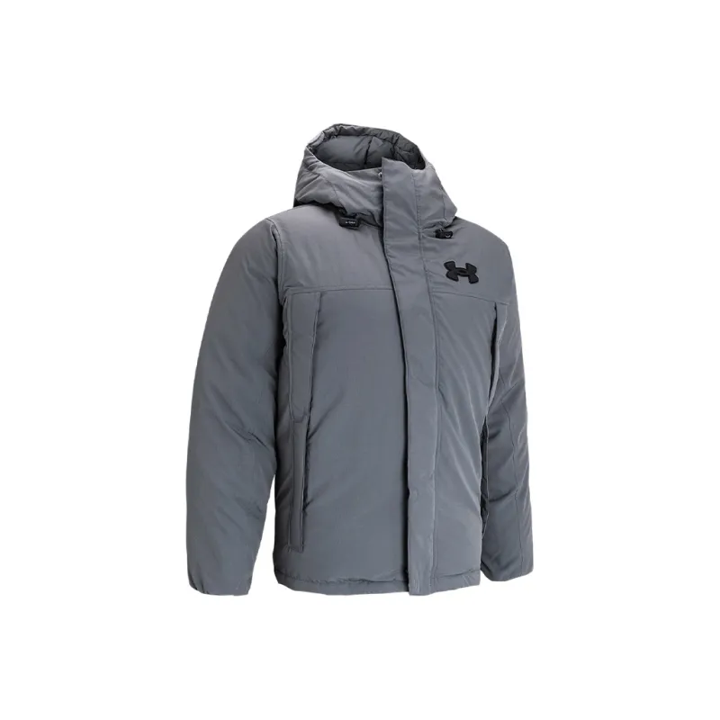 Under Armour Jackets Men Peach Gray-0