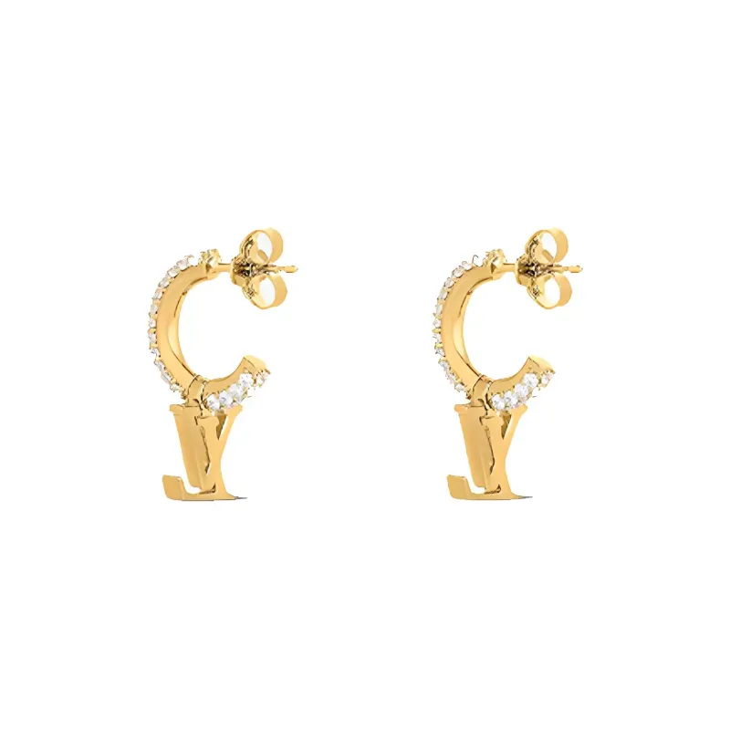 LOUIS VUITTON M02380 Lv Iconic Earrings-1