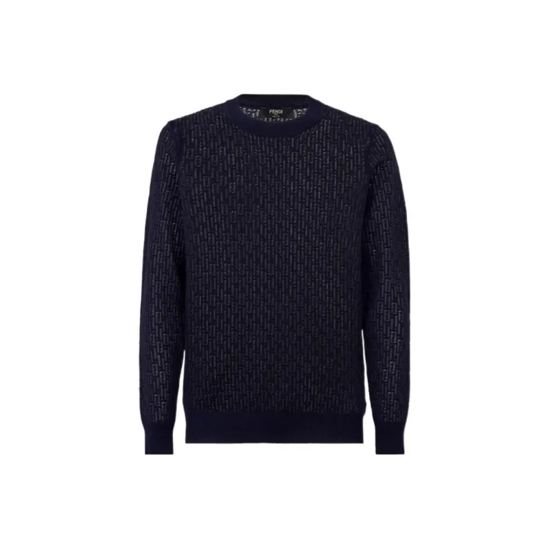 FENDI Sweaters Men Blue-0