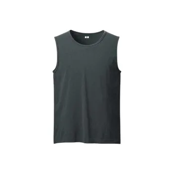 UNIQLO U Collection Tank Tops Men Umber