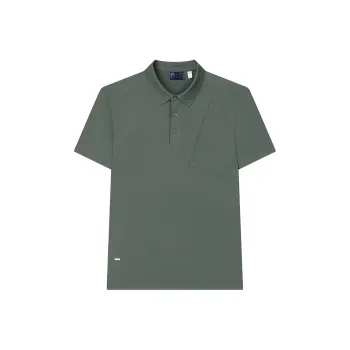 FILA Polo Shirt Men's Turquoise Snake Green