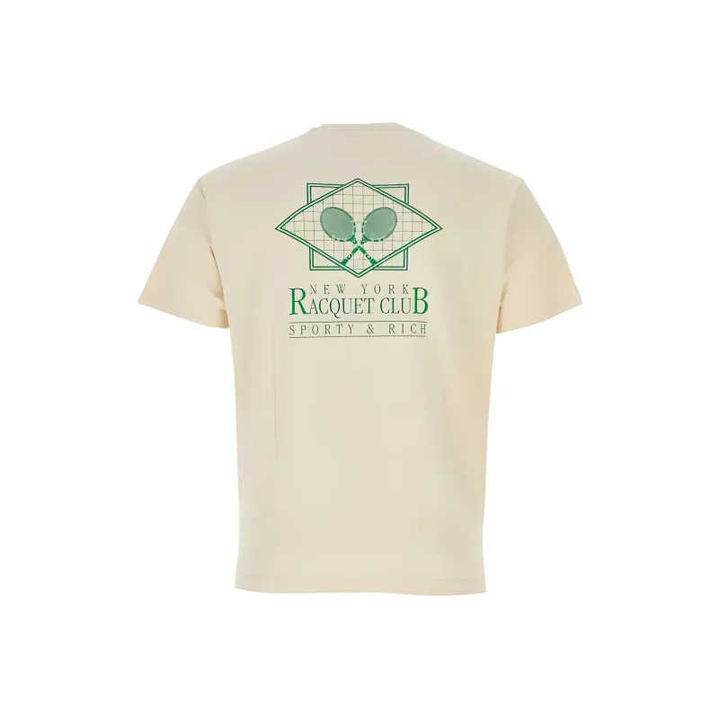SPORTY & RICH Graphic print Cotton T shirt-1