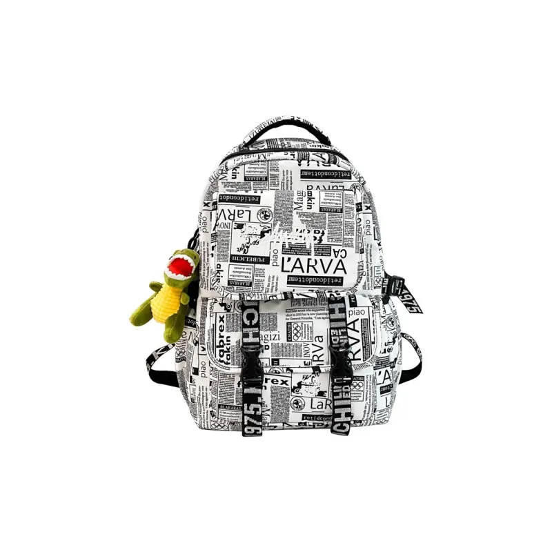 HCXK Nylon Backpack Regular Unisex Multicolor-10