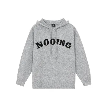 NOOING Knitwear Unisex Gray