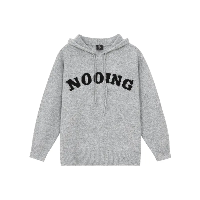 NOOING Knitwear Unisex Gray-0