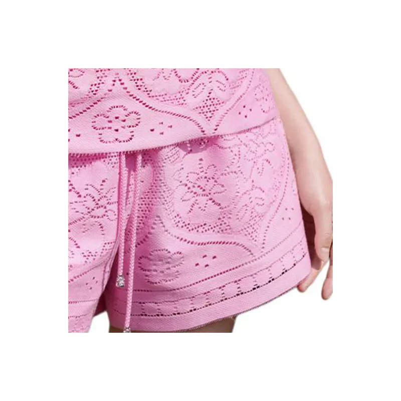 BESIONIA SS25 Casual Shorts Women's Pink-6