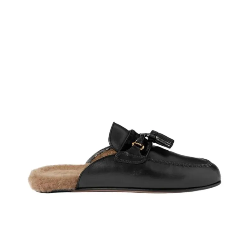 TF Closed Toe Slippers Men's Black-1