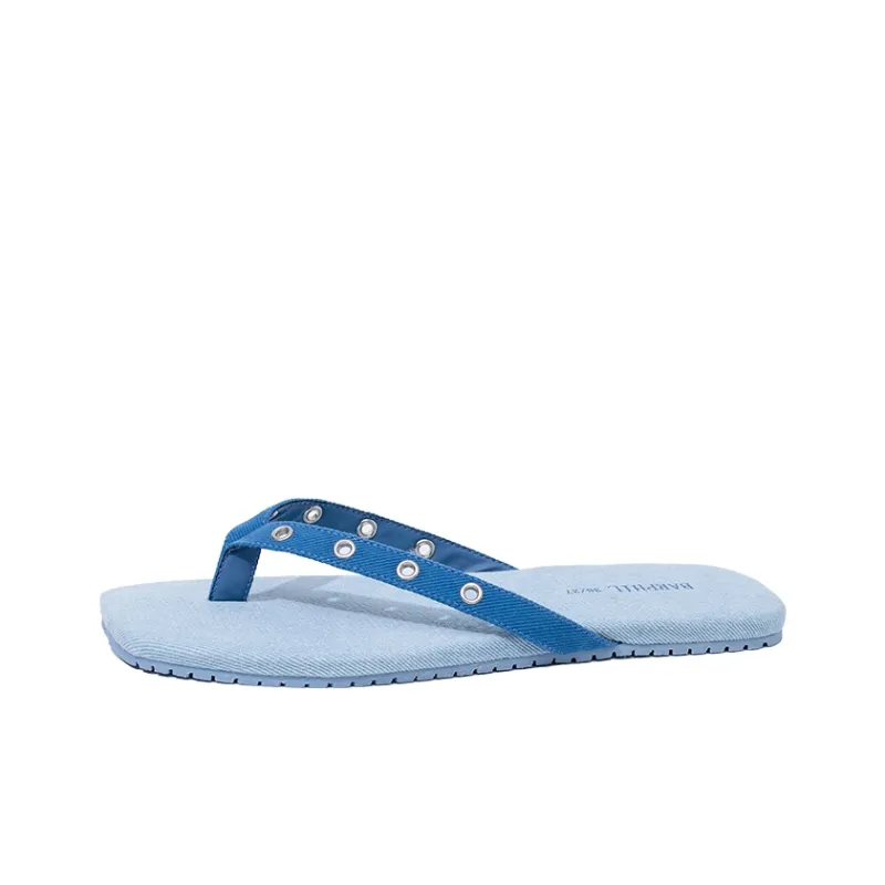 Barphil Slip Resistant Quiet Flip Flops Unisex-4