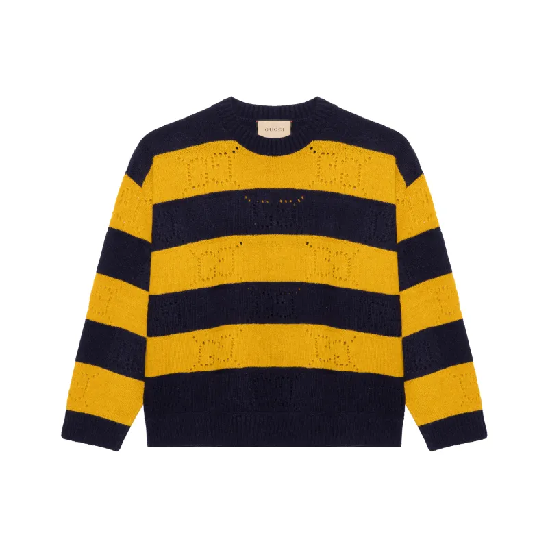 GUCCI SS23 Sweater Men's Yellow-0