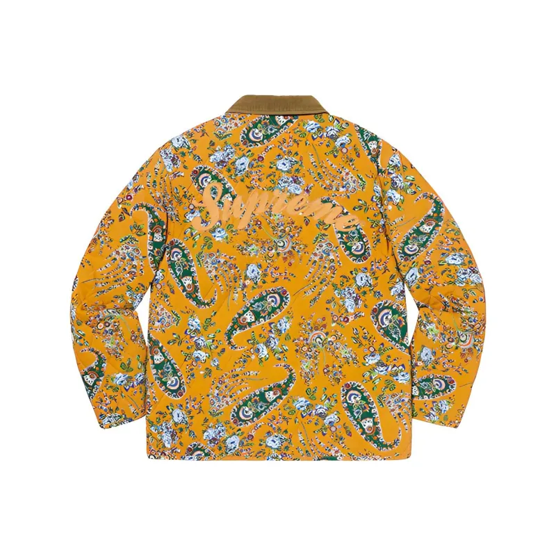 Supreme Quilted Paisley Jacket-1