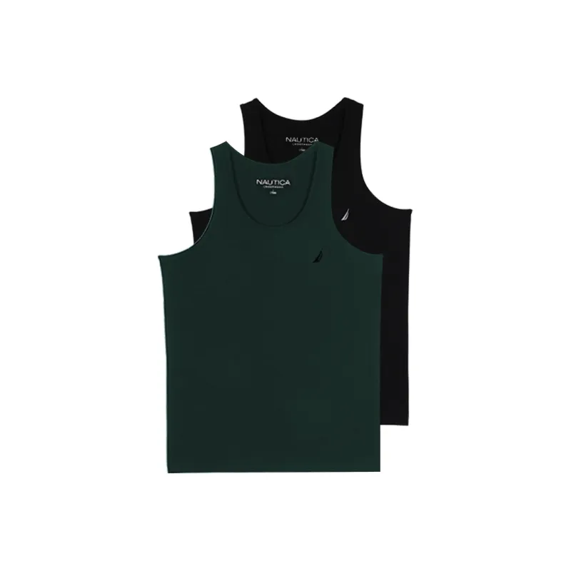 NAUTICA UNDERWEAR Tank Top Men's 2 Pack-3