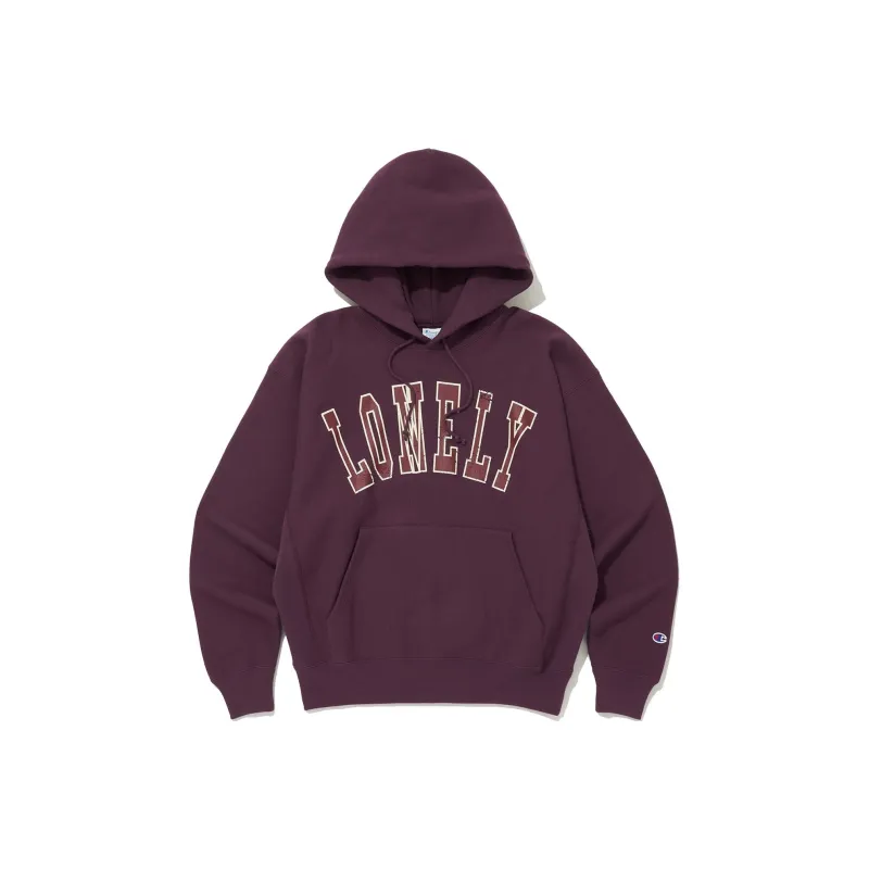 Champion x NOHANT Reverse Weave Sweatshirt Unisex Burgundy-0