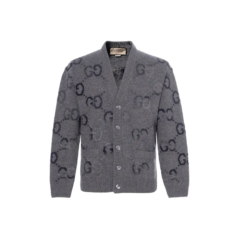 GUCCI Sweaters Men Gray-0