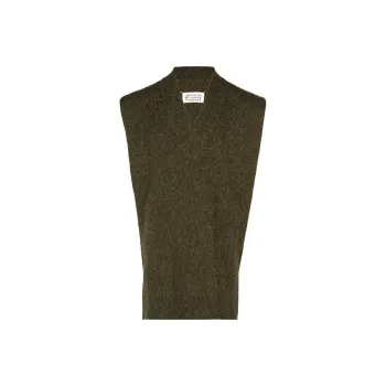 Maison Margiela Knitted Wool Vest
