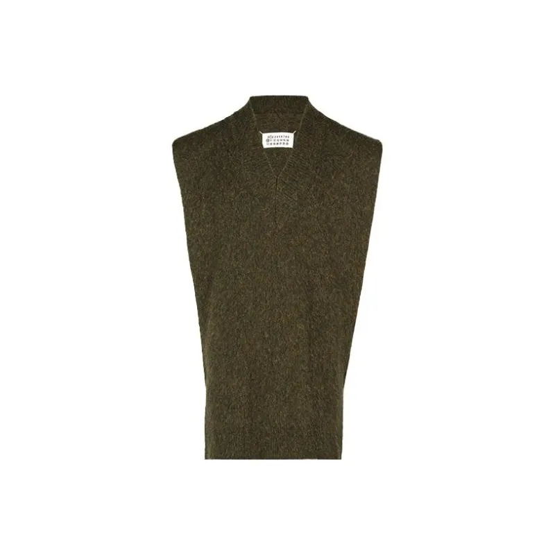 Maison Margiela Knitted Wool Vest-0