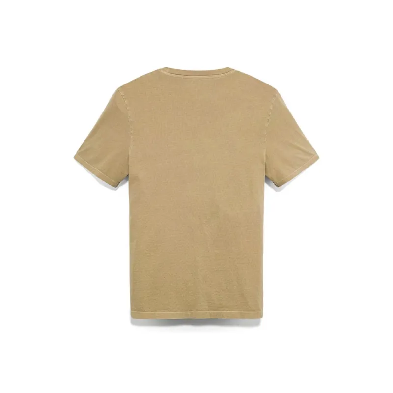 Timberland T Shirt Men's Liquorice Yellow-1