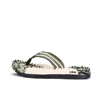 Yalu Preferred Woven Abrasion Resistant Slip Resistant Massage Flip Flops Men's
