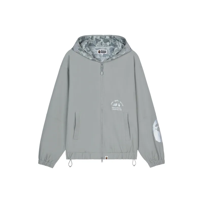 New Balance x Bape New Balance X Bape Jacket Men's Gray-0