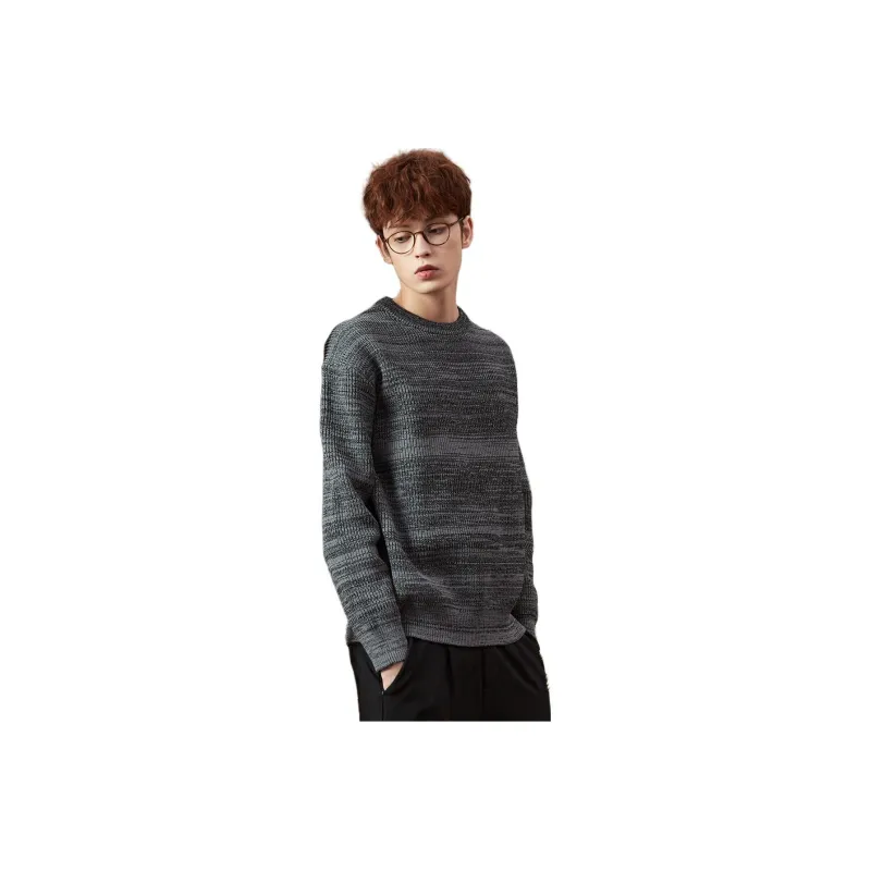 Tonlion Knitwear Men's Light Heather Gray-0