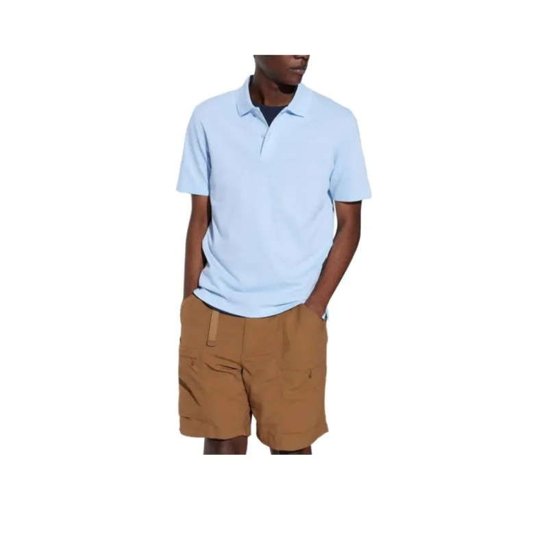 UNIQLO Polo Shirt Unisex Light Blue-0