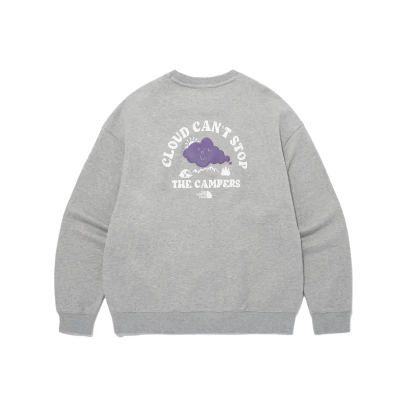 THE NORTH FACE Sweatshirt Men's Gray-0