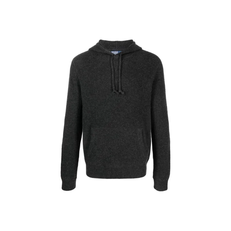 Polo Ralph Lauren Ribbed knit Cashmere Hoodie-0