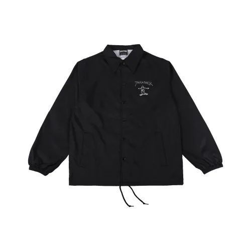 Thrasher Jacket Japan Version Unisex Black