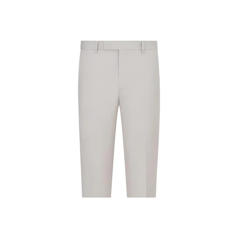 DIOR Suit Trousers Men White-5