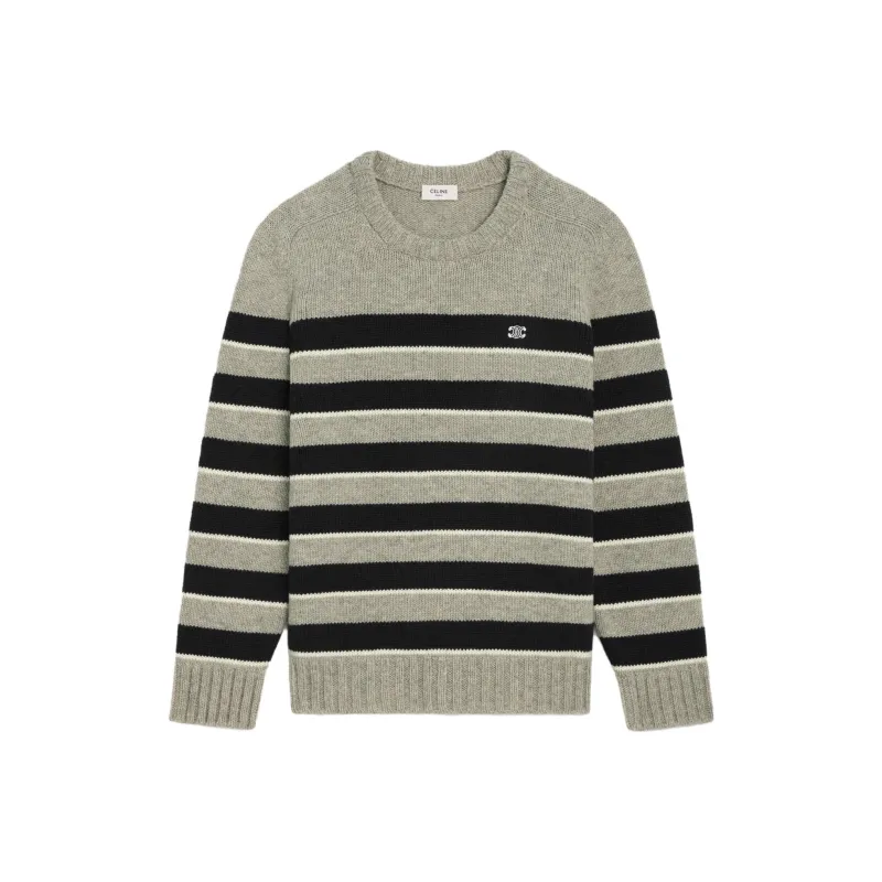 CELINE Triomphe Crewneck Sweater-0
