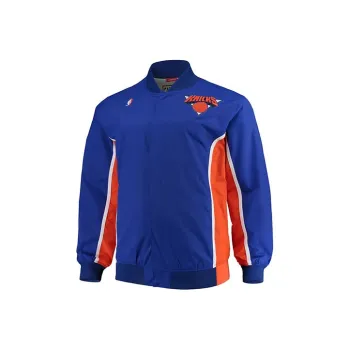 Mitchell Ness Jackets Men Blue