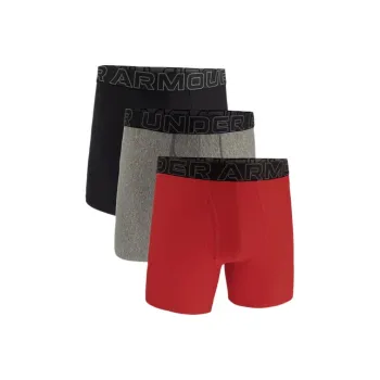 Under Armour PerformanceTech Underpants Men's 3 Pack Red+Black+Gray