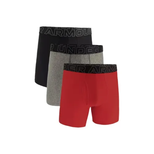 Under Armour PerformanceTech Underpants Men's 3 Pack Red+Black+Gray