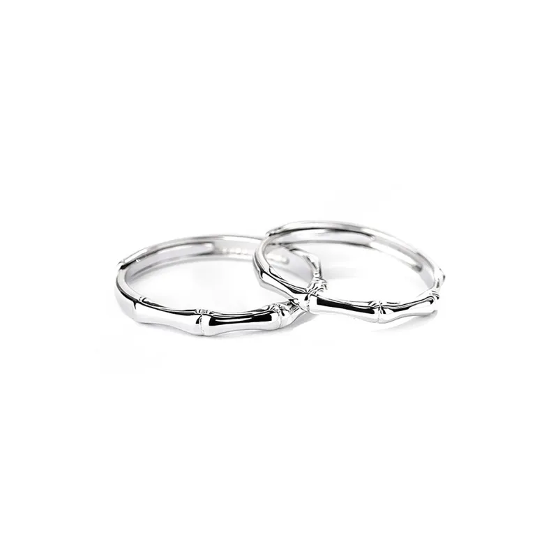 PISHUSHU 925 Sterling Silver Rings Unisex-0
