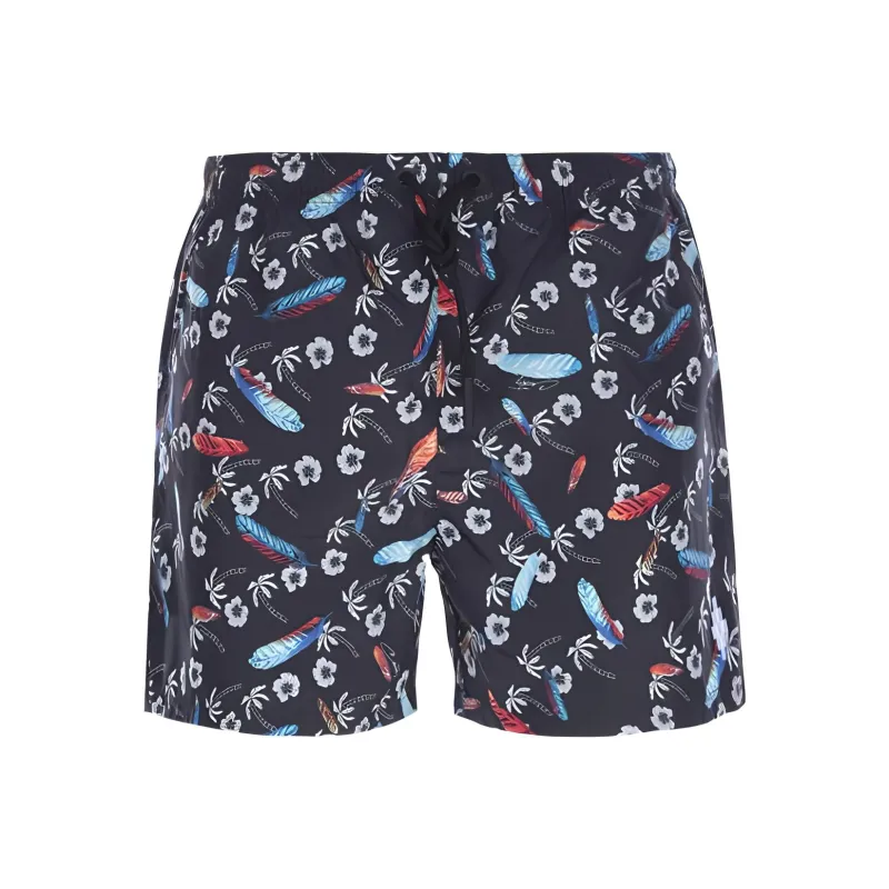 Marcelo Burlon County Of Milan Drawstring Swim Shorts-1
