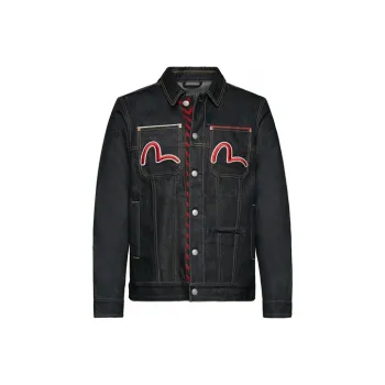 EVISU Jacket Men's Dark Blue