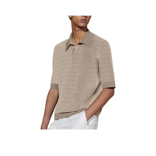 HERMES SS24 T Shirt Men's Sand Yellow
