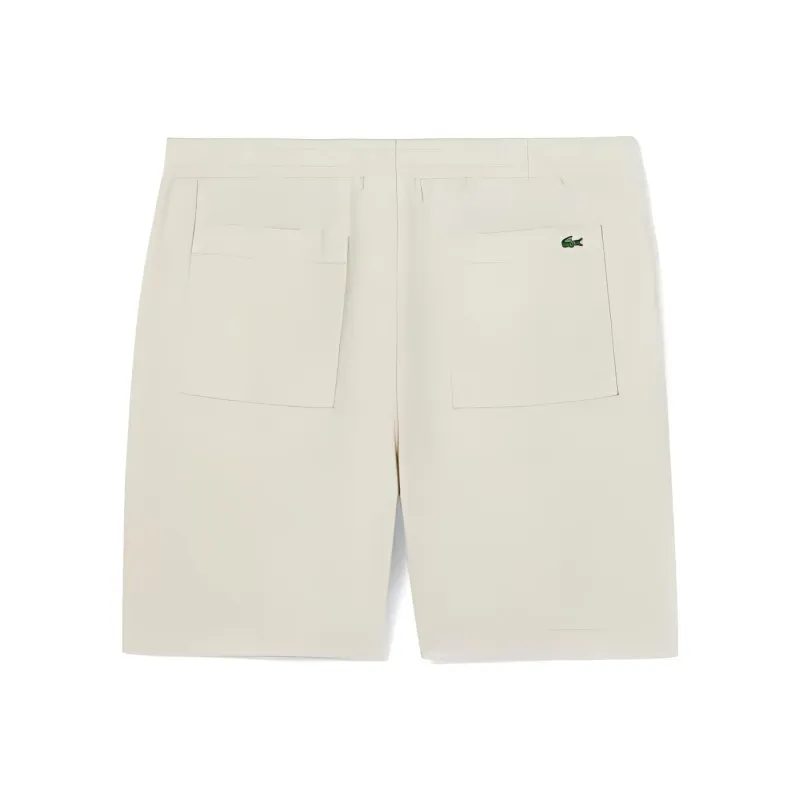 LACOSTE SS22 Fitted Shorts Summer Men's White-1