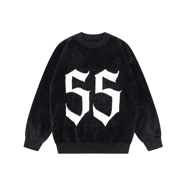 Premier 55 Knitwear Unisex Black-0