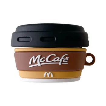 CHRROTA Compatibility With, Besi WM01 Silicone Cartoon Coffee Cup Soft Shell Headphone Protective Cover Headphone Cases