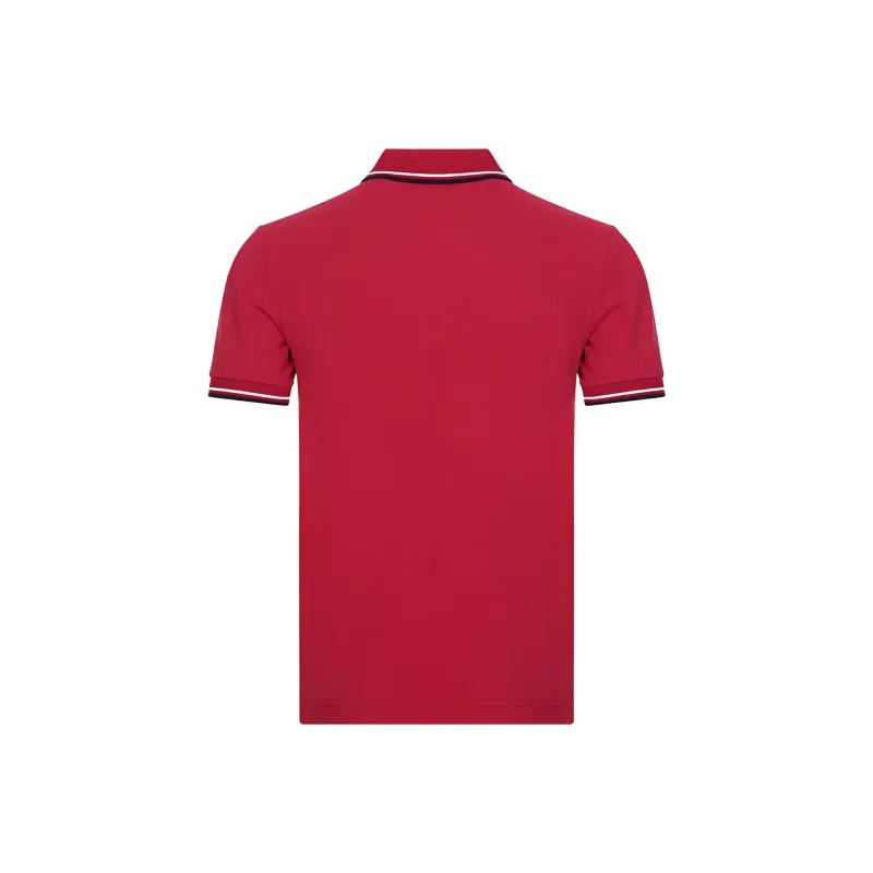 PRADA Polo Shirts Men Red-1