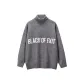 Dark Gray Turtleneck Style
